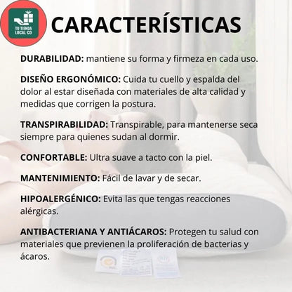 DELUXE ERGONOMIC PLUS Almohada Ortopedica - LP