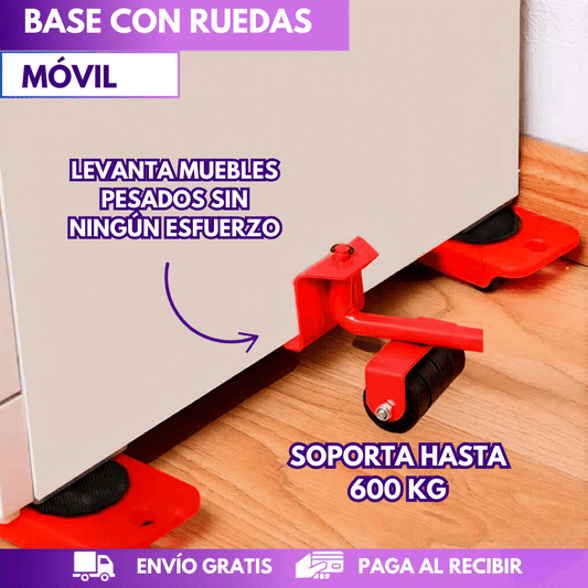 Set de Bases Móviles Promo 🎁5 en 1🎁