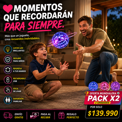 FlyNova: Pelotas Voladoras LED Inteligentes