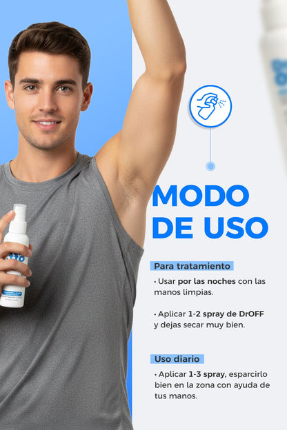 DrOFF🧑‍⚕️Tratamiento médico contra el sudor