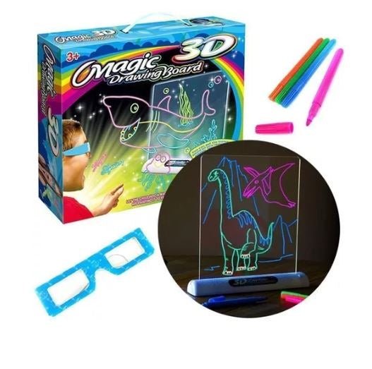 MAGICBOARD 3D Tablero Mágico OFERTA NAVIDAD🎁 + Obsequio gafas 3D🕶️