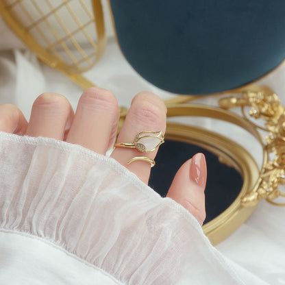 TULIPAN ANILLO AJUSTABLE  JOYERIA EXCLUSIVA - [PROMOCIÓN DISPONIBLE SOLO HOY]