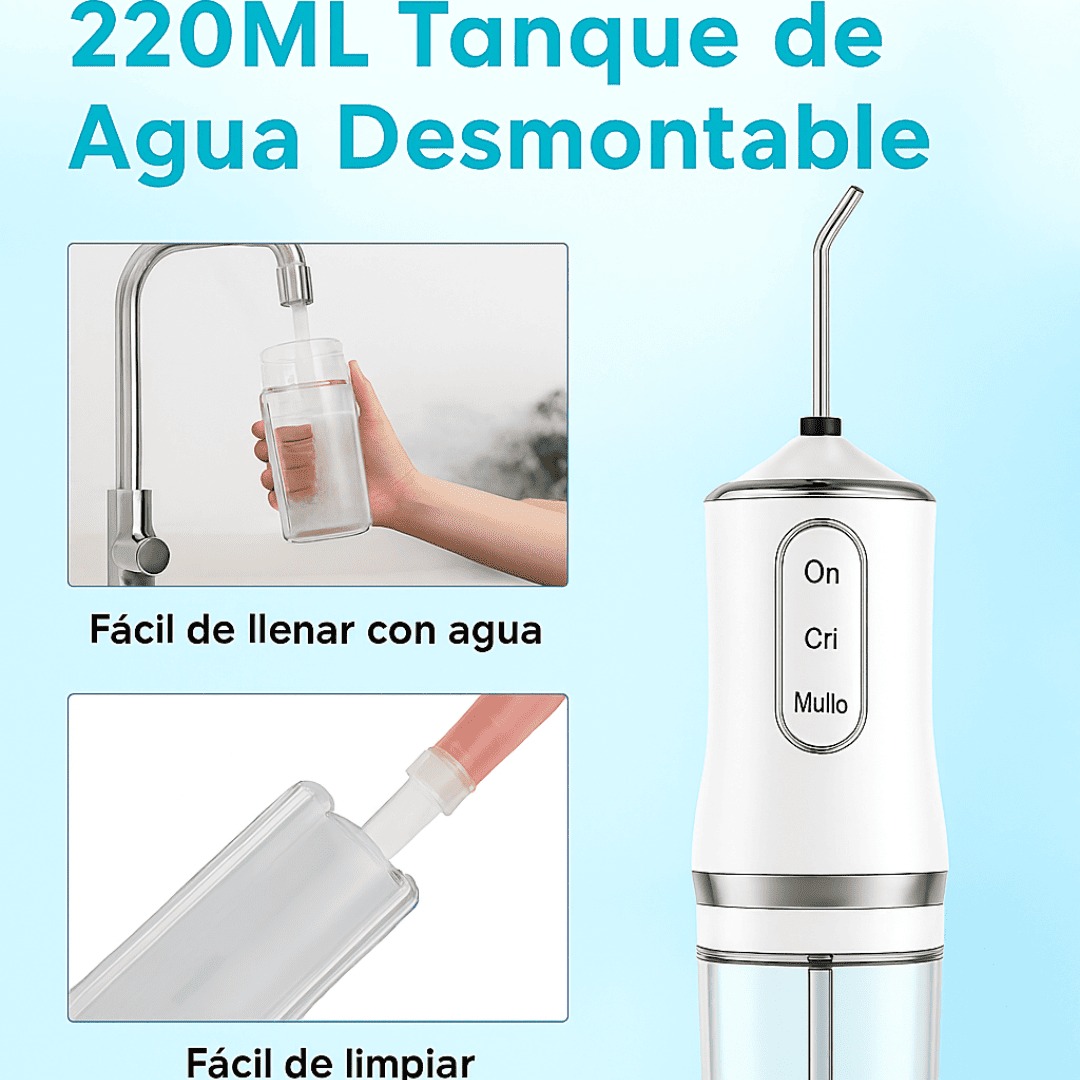 SonriJet - sonrisa limpia con chorro de agua