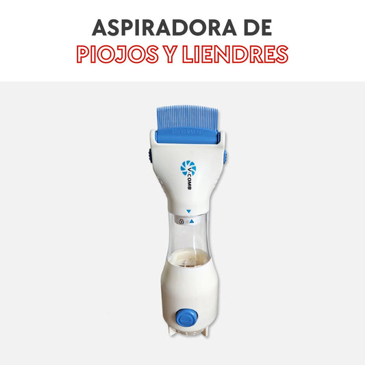 Aspiradora de piojos y liendres