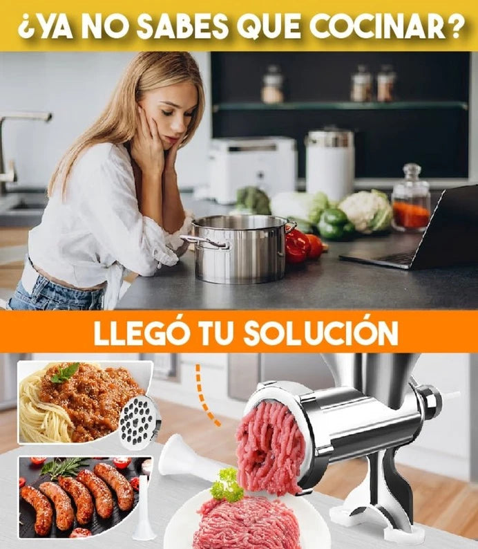 Molino Manual de Carne y Verduras - Imagen 3