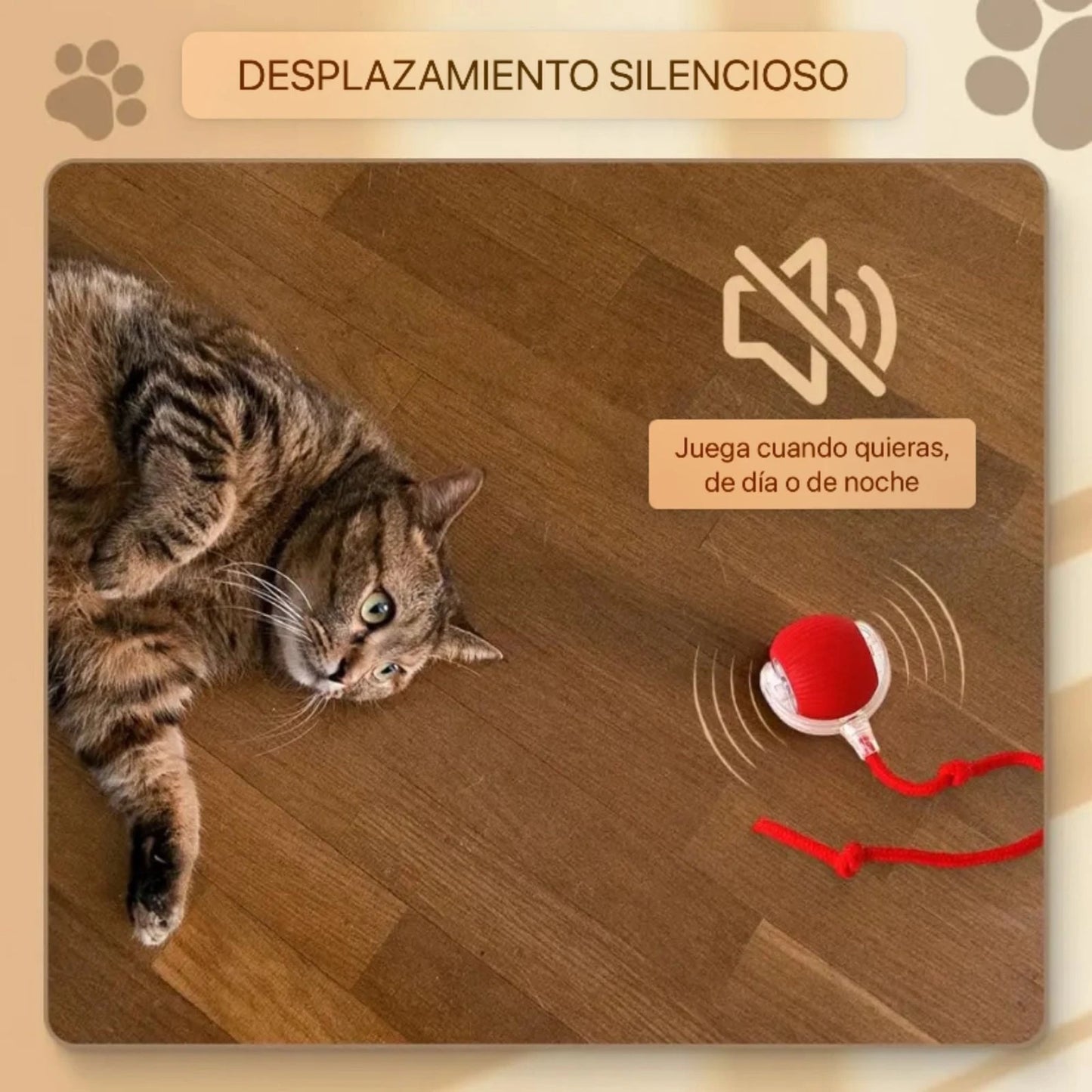 Pelota Interactiva Inteligente para Gatos - Imagen 4