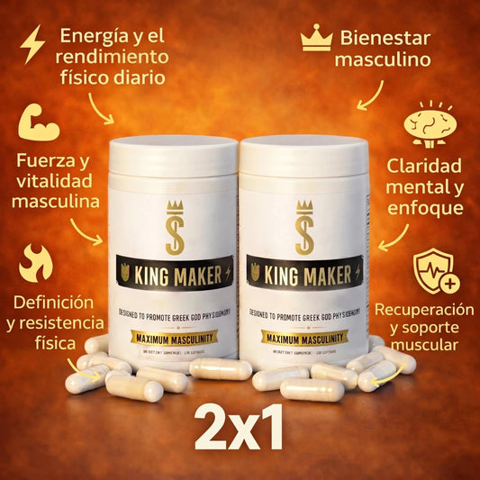 KING MAKER: Energía, Potencia y Bienestar Masculino