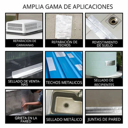 FLEX FORTE | CINTA IMPERMEABLE DE SELLADO ULTRARRESISTENTE A PRUEBA DE AGUA