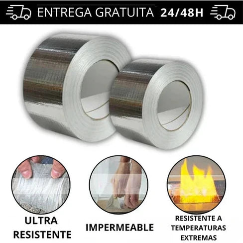 FLEX FORTE | CINTA IMPERMEABLE DE SELLADO ULTRARRESISTENTE A PRUEBA DE AGUA