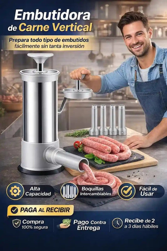 Embutidora de Carne de 2 a 4 Boquillas | Embutimax - 1
