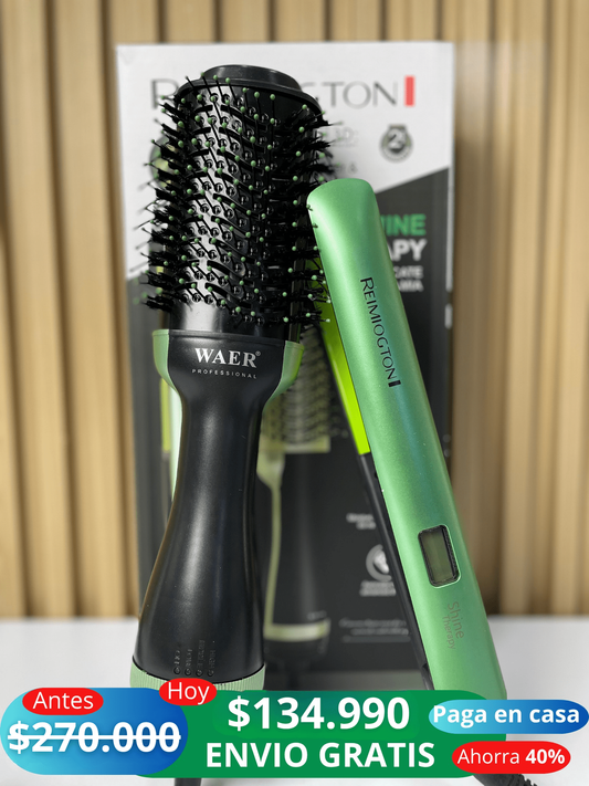 Combo Diva Radiante - Obtén un liso profesional y brillante sin salir de casa - 1