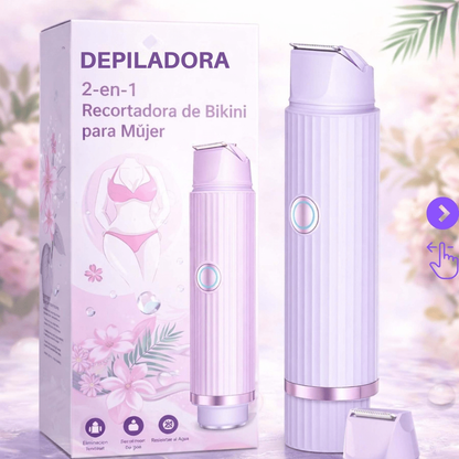 Depiladora 2 en 1 - Piel Lisa en Segundos - 1