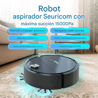 AutoClean Pro -🧹Aspiradora robot Seurico - 1