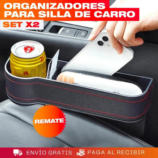 COMBO X2 ORGANIZADORES PARA SILLA DE CARRO - v2 - 1