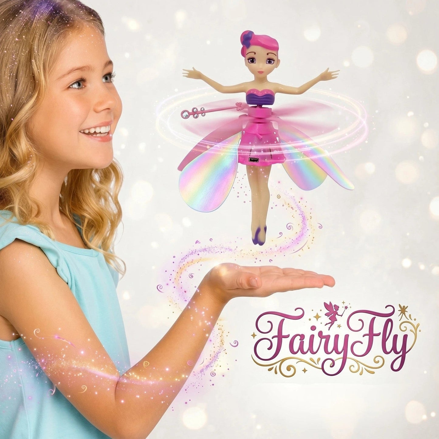 FairyFly - Hada voladora con sensor y luces 🧚 - 1