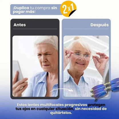 LENTES MULTIFOCALES TR90 - Promocion Especial 2x1 - 2