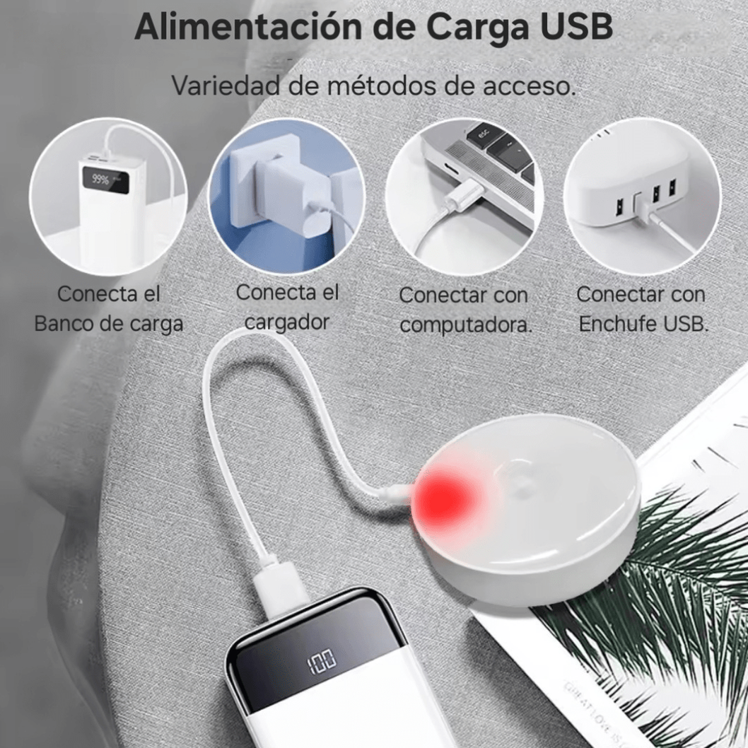 Lámpara LED con Sensor - Luz Automática para cada Rincón - 3