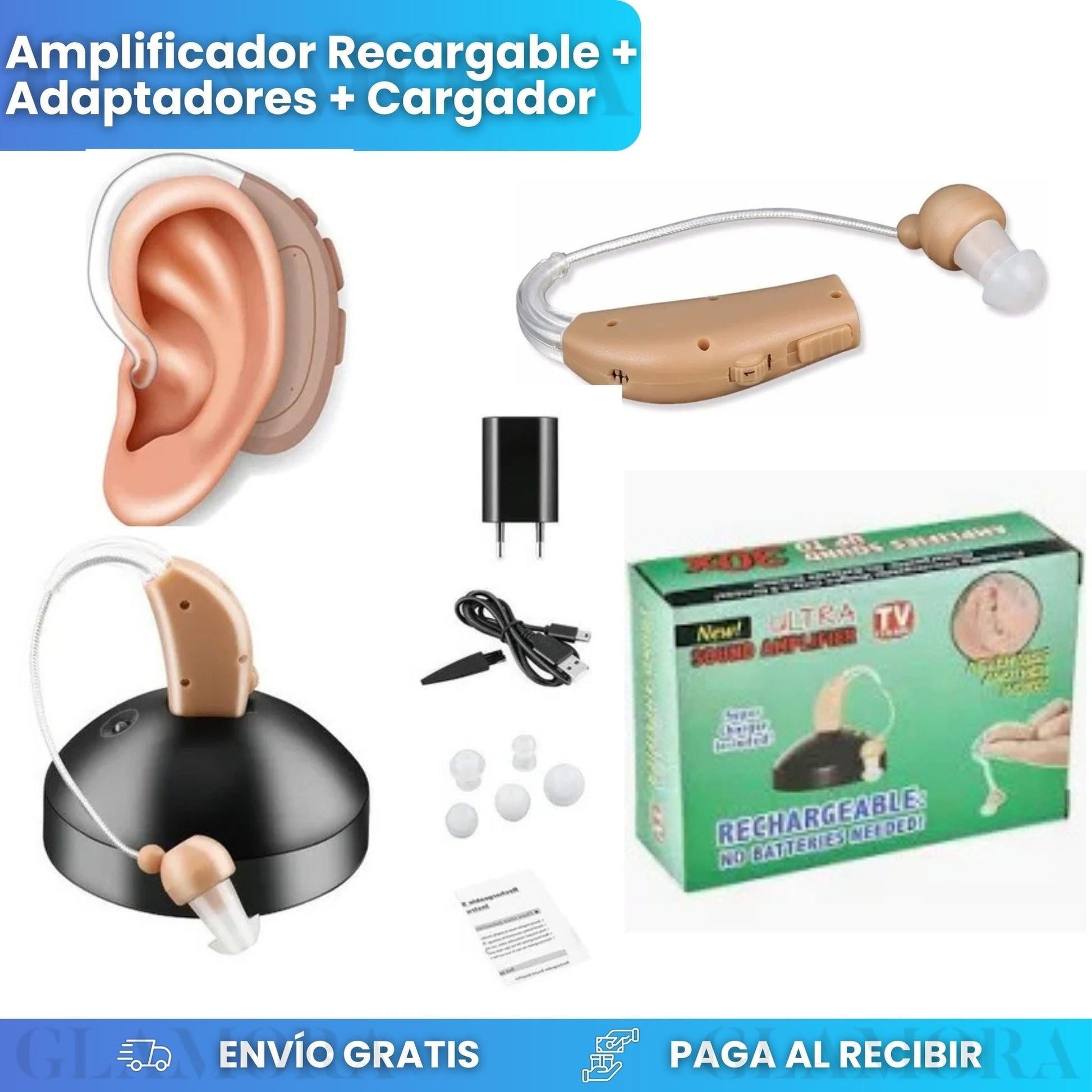⭐Audifono Amplificador Para Discapacidad Auditiva de Alta Calidad - 4