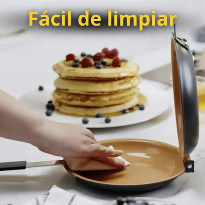 DuoChef – Sartén Antiadherente para Pancakes y Huevos - 4