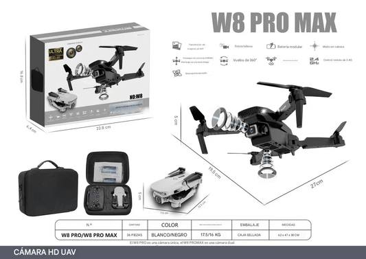 SkyViper Pro 4K - Dron P7 Max Doble Cámara 4K